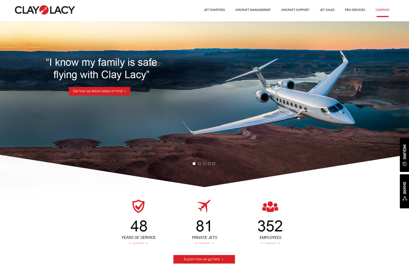 Web Design for Aviation